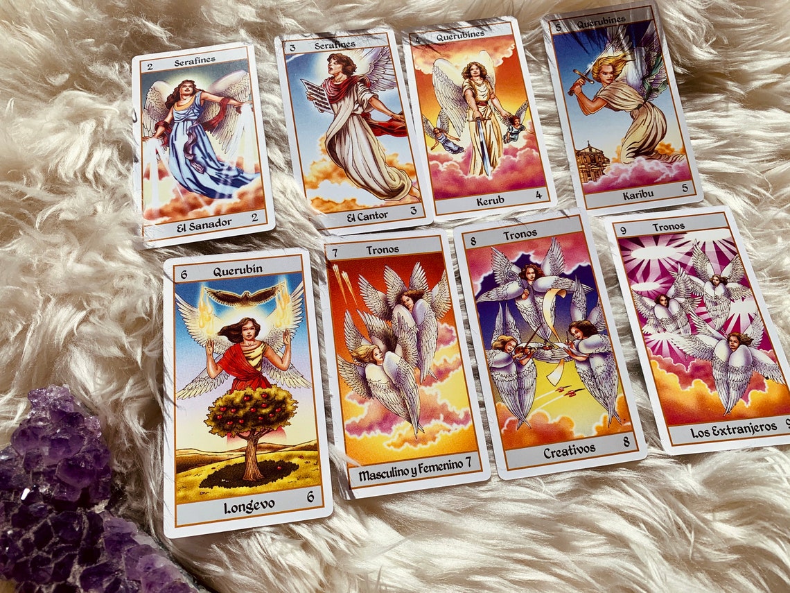 Angel Tarot Deck Etsy