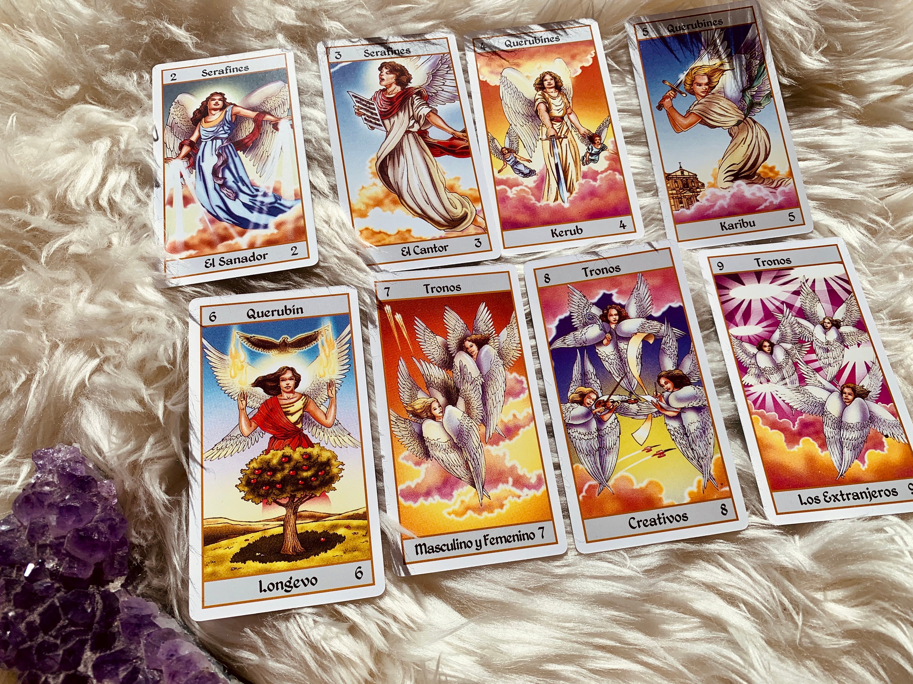 Angel Tarot Deck Etsy