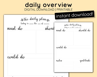 1349-27 Must Do Header//Dividers Planner Stickers