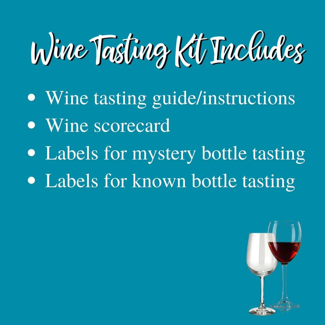 Wine Tasting Kit Printable PDF Instant Download Wine Scorecard, Labels