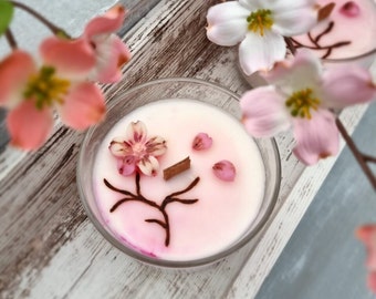 Cherry Blossom Candle