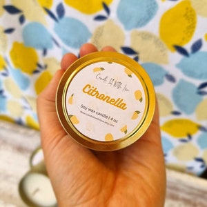 Citronella - The Ultimate Outdoor Candle