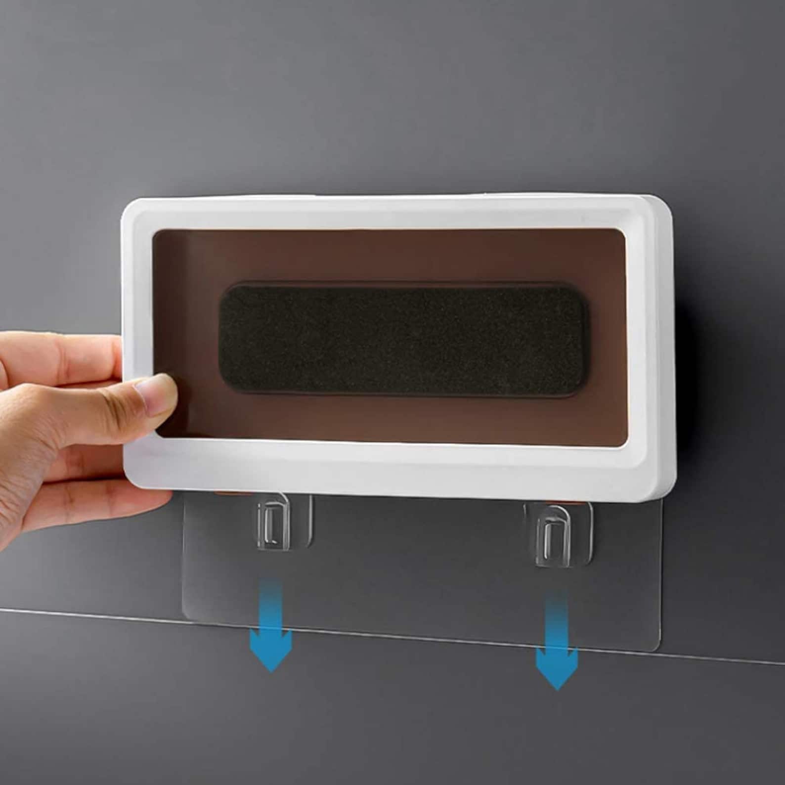 Wall Mount Shower Phone Holder Bathroom case Mount Shelf Etsy