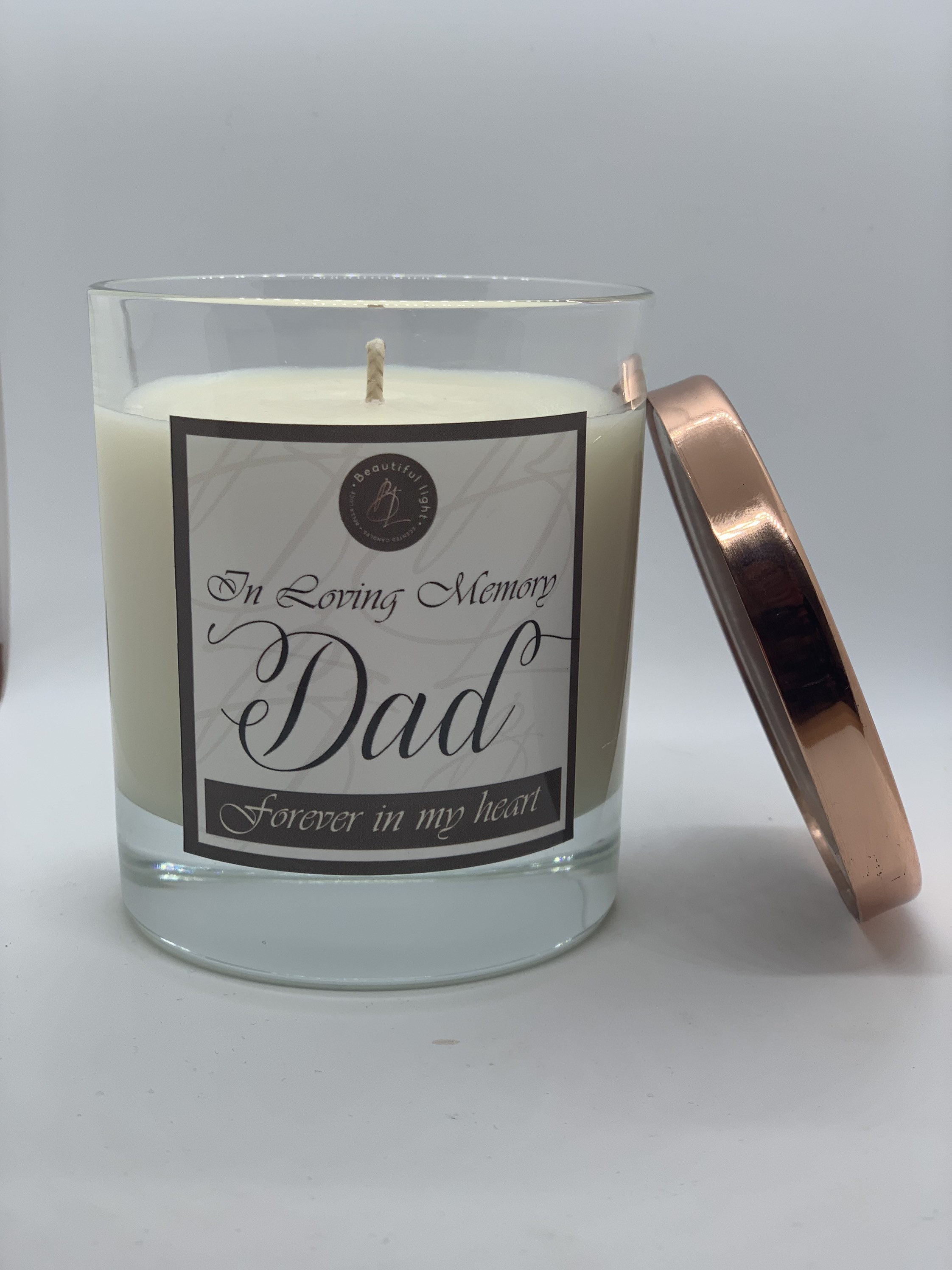 Sympathy Candle in Memory of Forever in My Heart Etsy UK