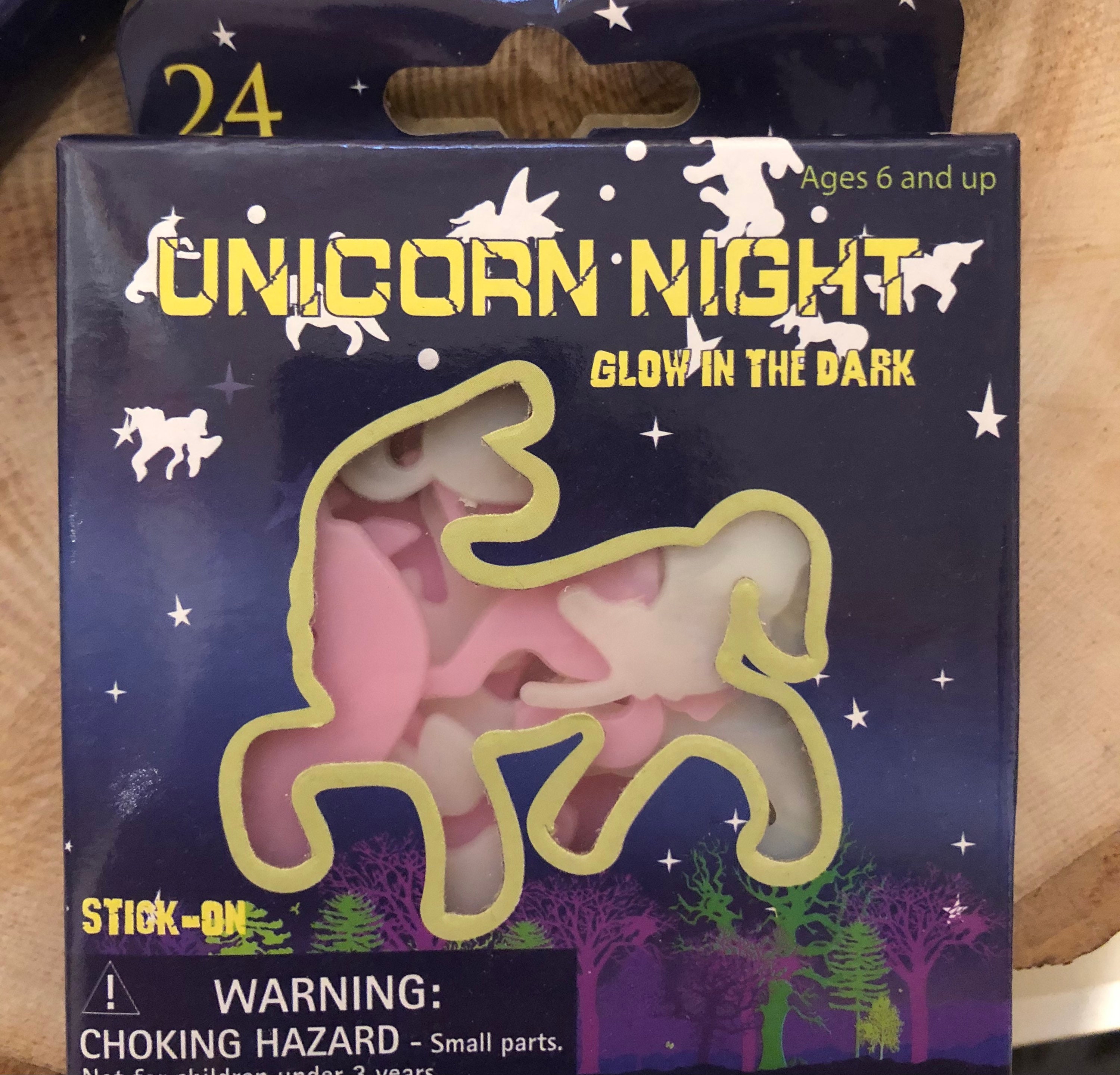 Glow in the dark unicorns for wall Etsy