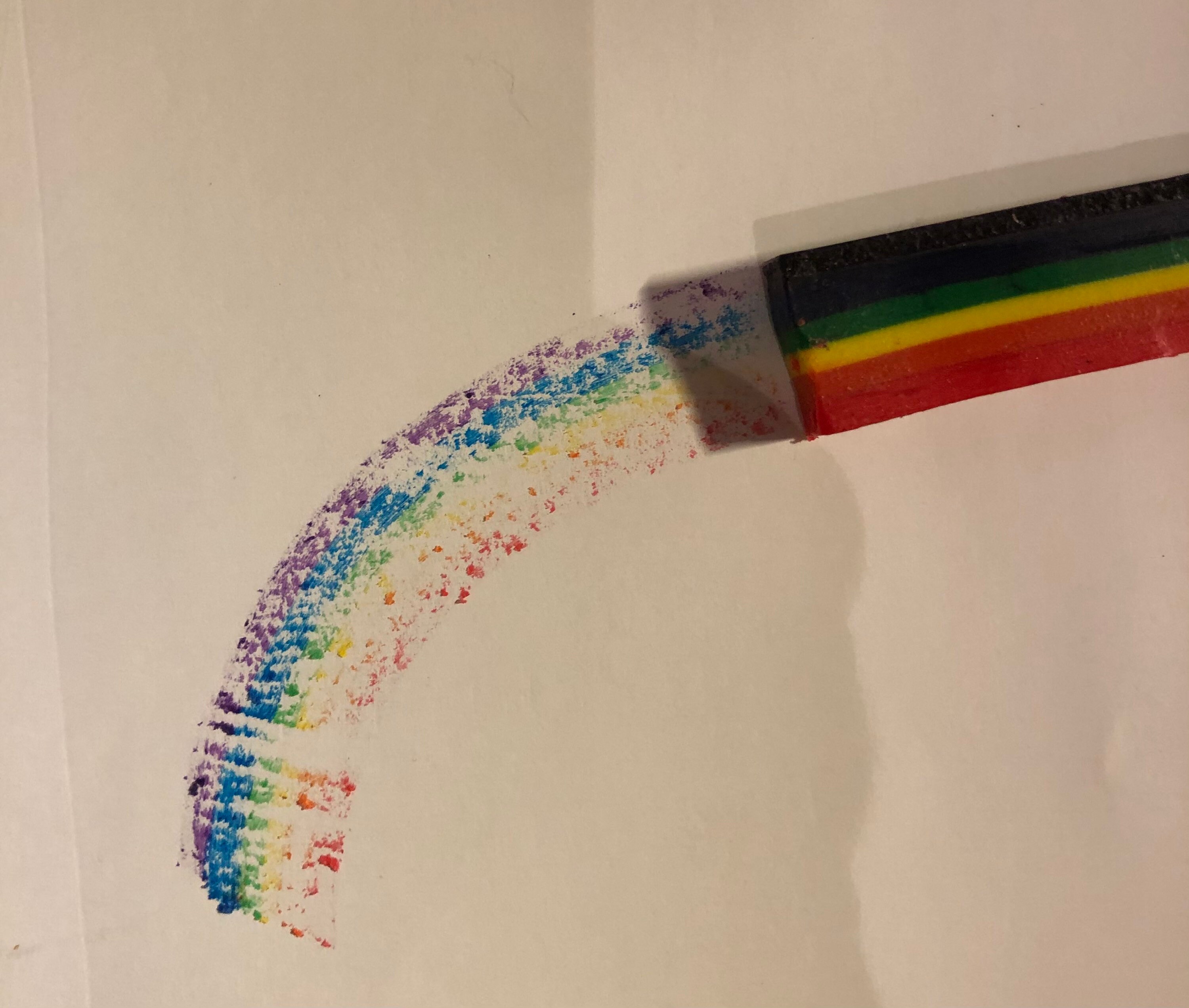 Rainbow crayon | Etsy