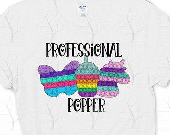 Professional Popper Sublimation Design | Clip Art | High Resolution PNG | INSTANT DOWNLOAD