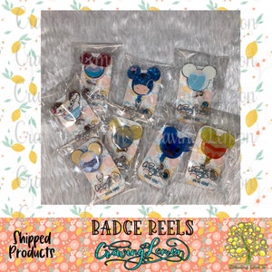 Mouse Shaped Custom Badge Reels | Keychains | Bubblegum Beads | Gift Sets | Custom Orders Welcome!