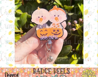 Boo Crew Halloween Babies Badge Reel | NICU Nurse ID Holder