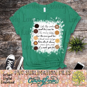 Scout Cookies Sublimationsdesign, Cookie Saison PNG (Instant Download)