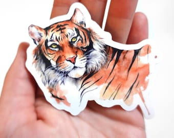 Vinyl Tiger Sticker