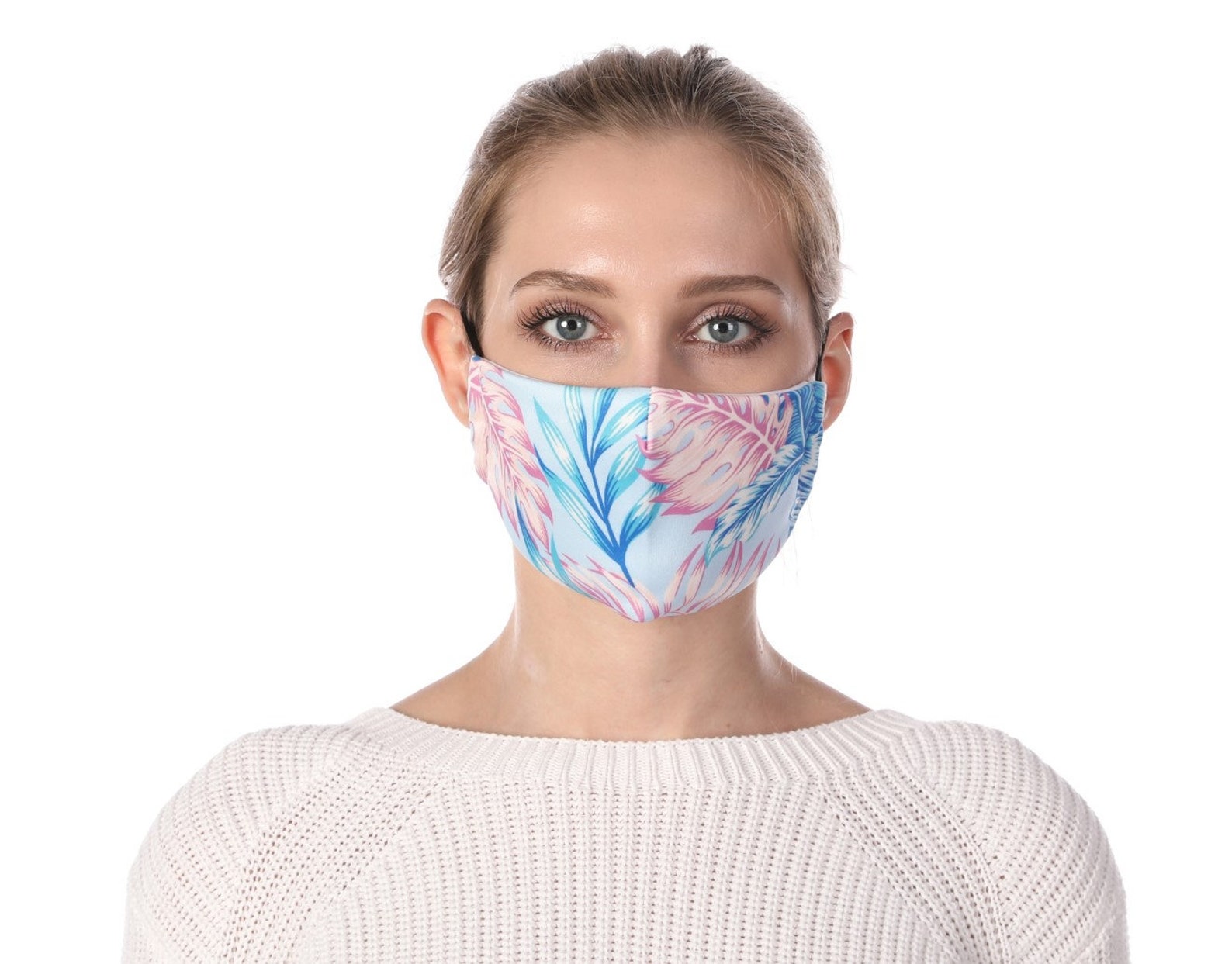 Fashion Face Mask Cover Reusable Washable Multi Layer High Etsy