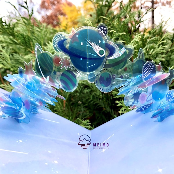 Universe Greeting Card Etsy