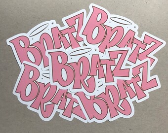 bratz iron on logo
