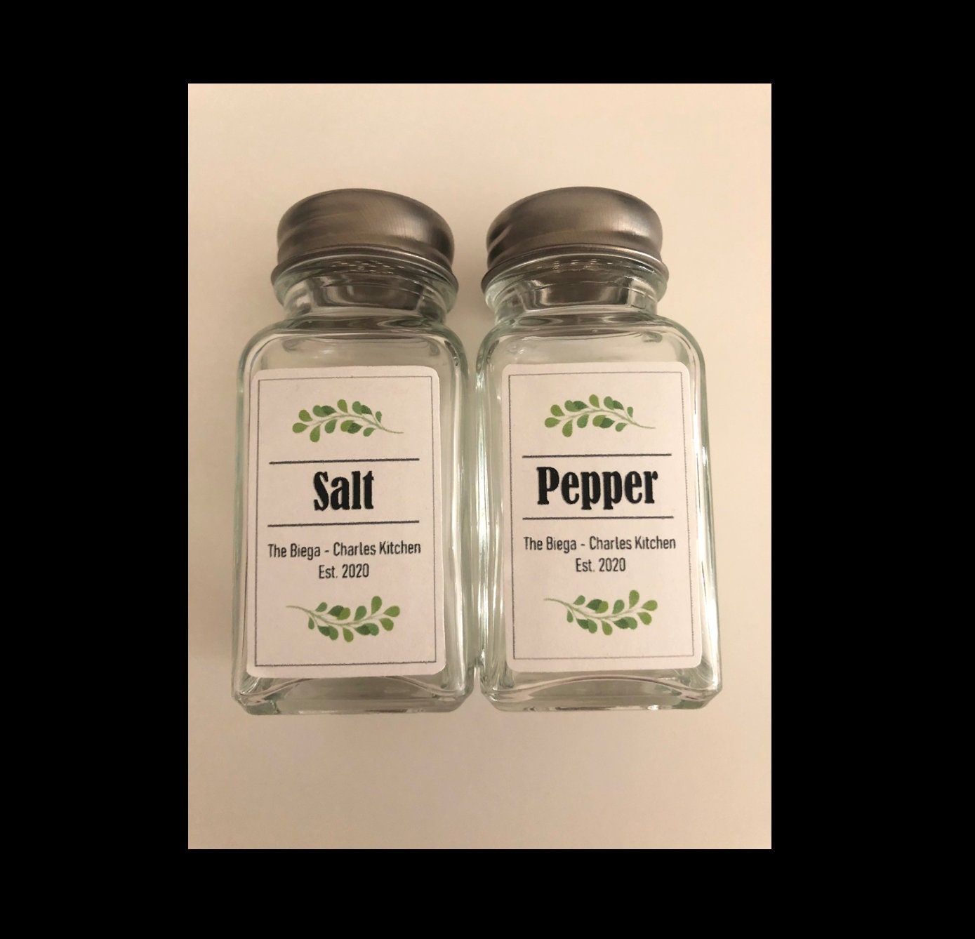 Custom Salt and Pepper Shakers Etsy