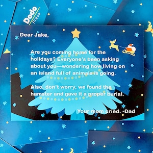 ¡Letra de árbol de Navidad personalizada! (ACNH/New Horizons)