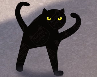 Angry Cat Meme Sticker!