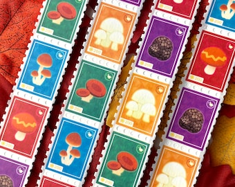 Mushroom Forage! ~ Stamp Washi Tape Roll (ACNH)