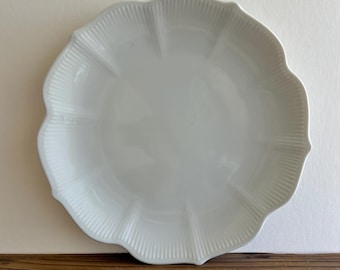 vintage Japanese lotus flower luncheon plates set of 4
