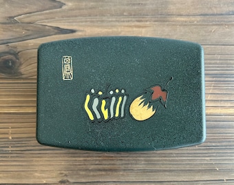 vintage Japanese stacking bento box