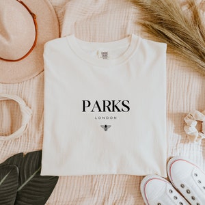 Magnolia Parks Inspired PARKS LONDON | Comfort Colors T-shirt | Jessa Hastings | Magnolia Parks and Bj Ballentine Bookish