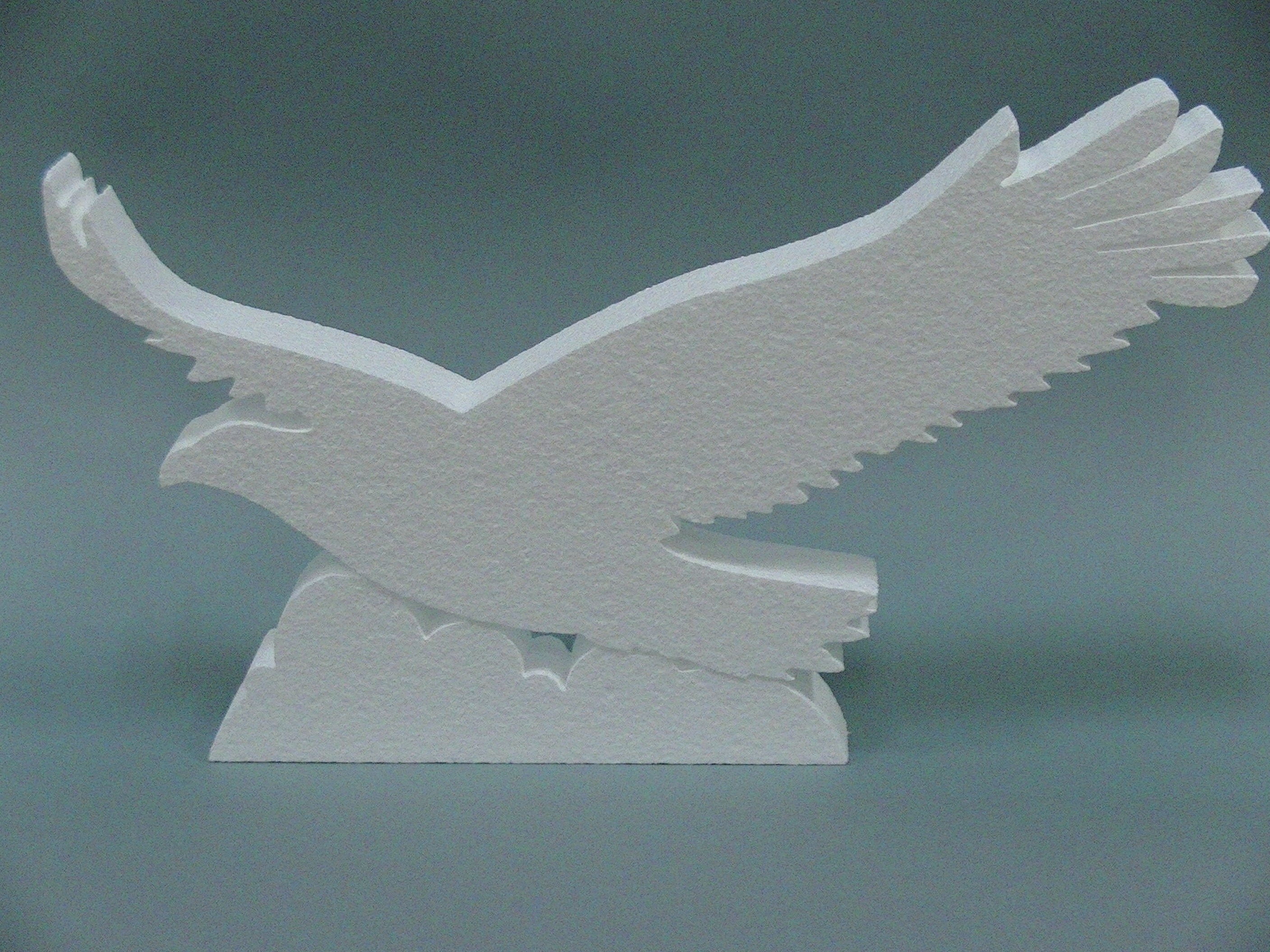 Small Eagle Cutout Styrofoam EPS Raw Foam Eagle Standup Etsy