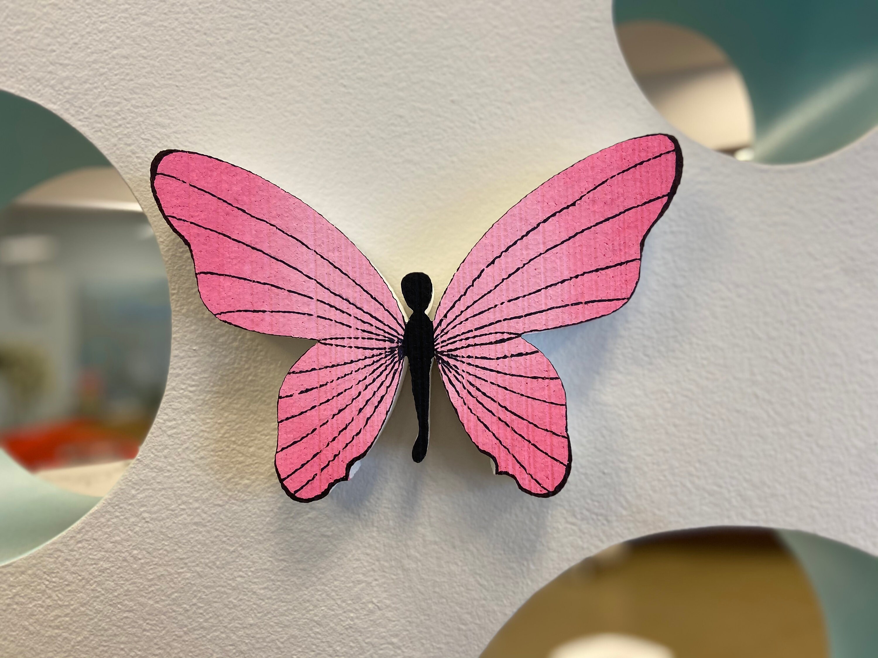 butterfly floral foam