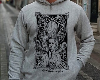 Cthulhu hoodie | Etsy Cthulhu Hoodie Cthulhu Hydra Hoodie