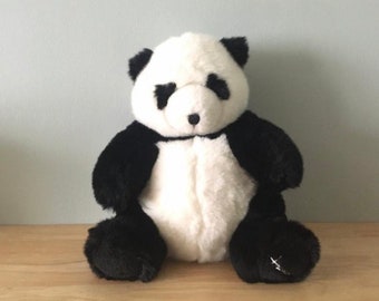 personalised panda teddy bear