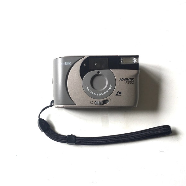 Vintage grey KODAK Advantix F-350 APS film camera