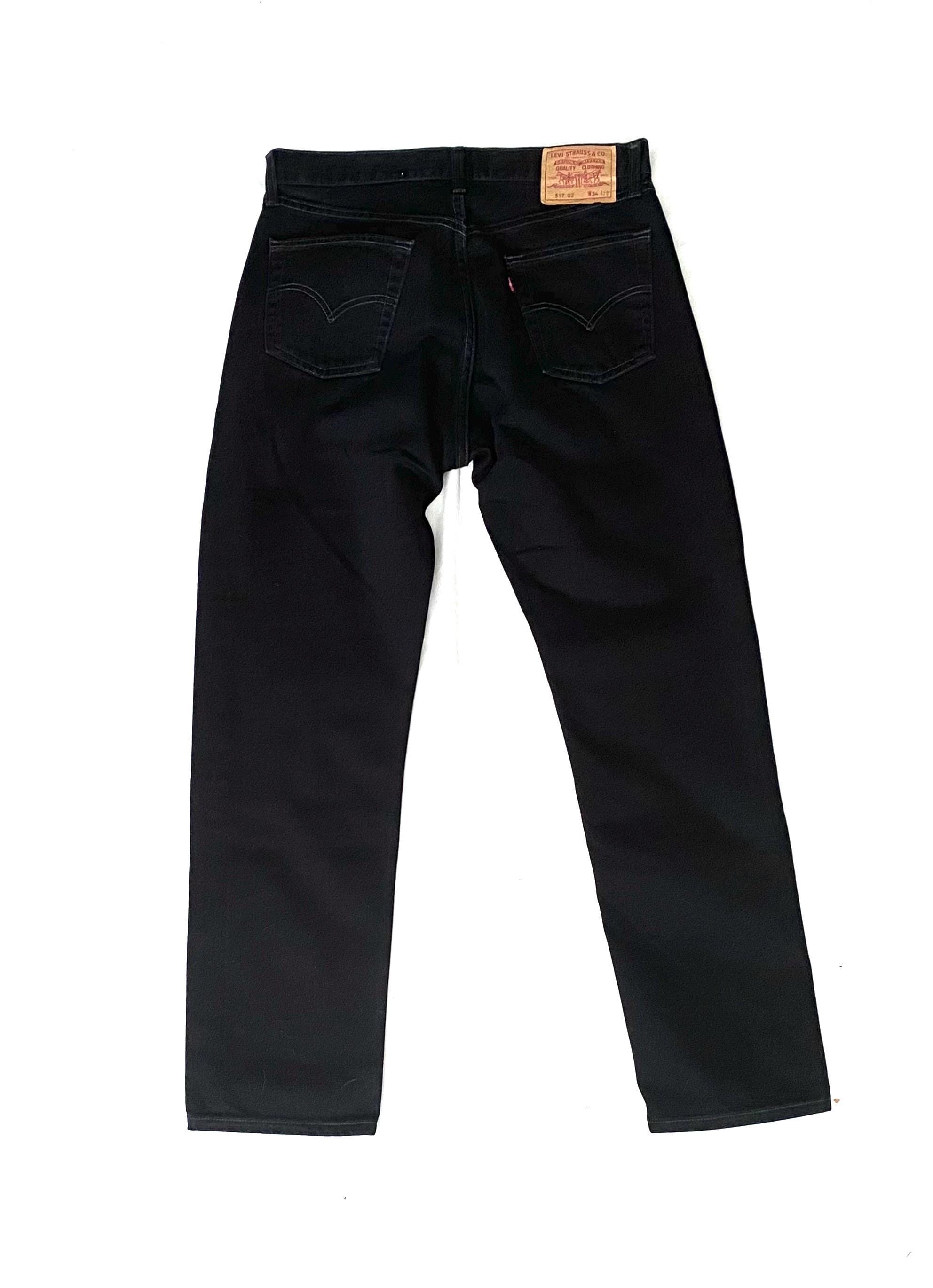 33/31 Men's Vintage Black LEVIS 517 02 Denim Jeans W33 L31 - Etsy