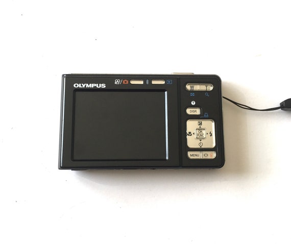 Vintage Retro Black OLYMPUS FE-20 8.0MP Digital Camera - Etsy Finland
