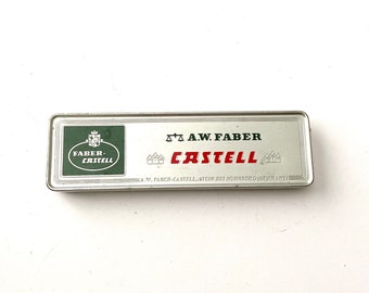 Vintage retro 11 x FABER CASTELL HB pencil set art drawing school