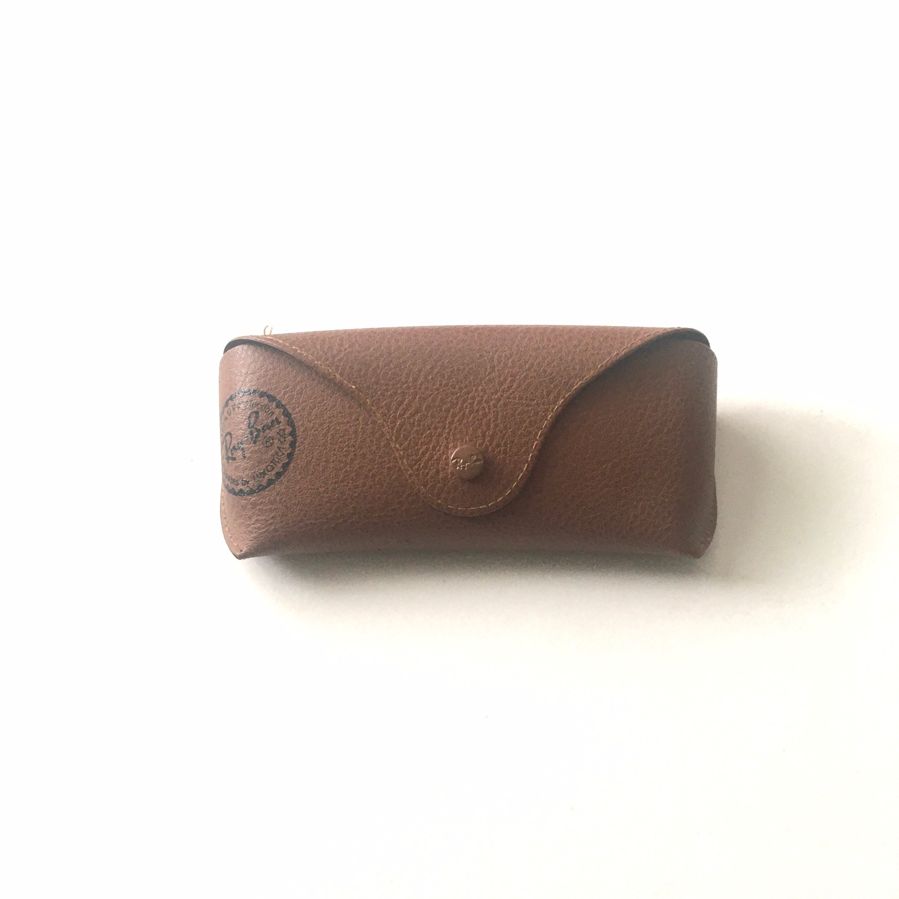 brown ray ban case