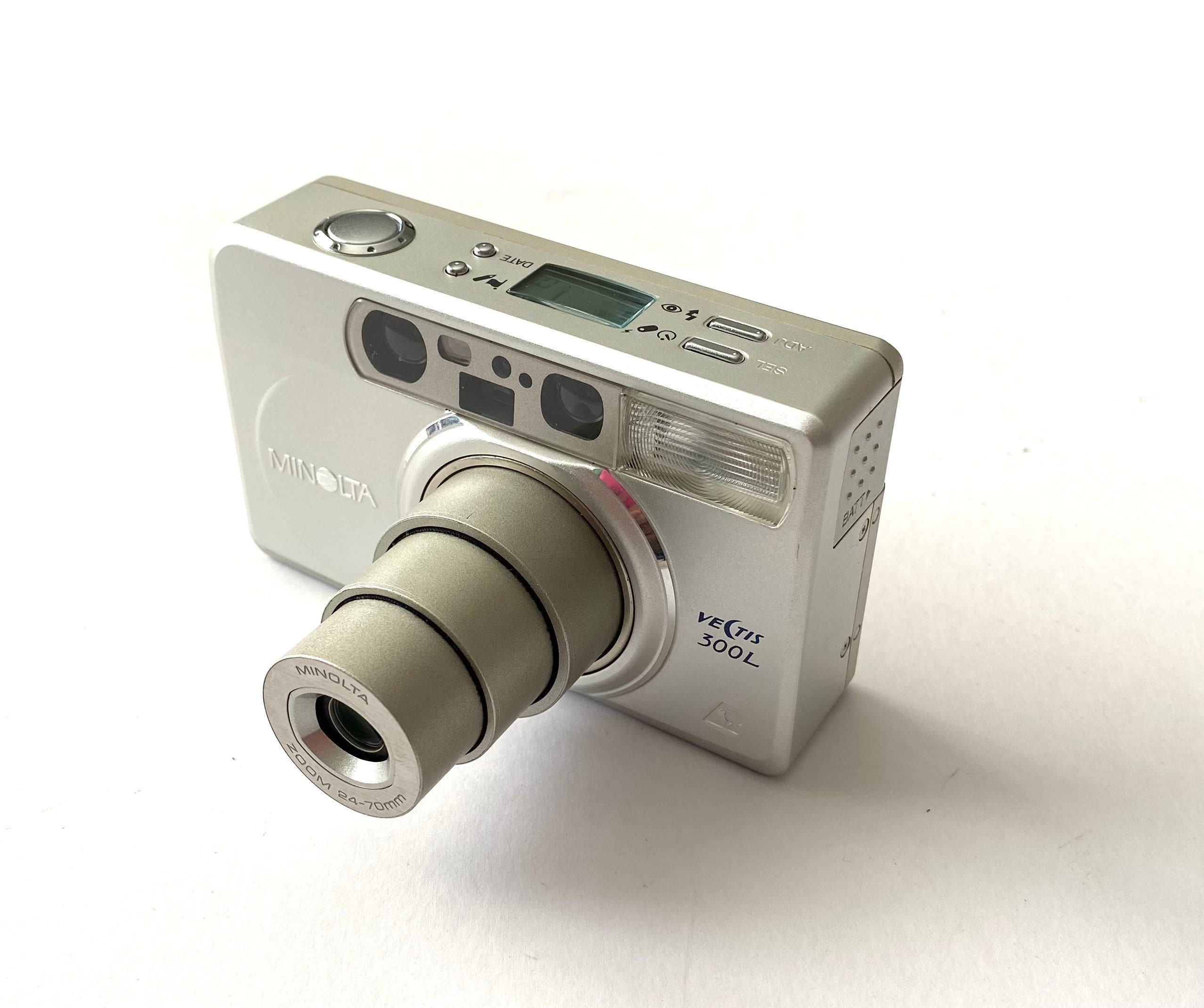 Vintage Retro MINOLTA VECTIS 300-L Aps Film Camera Point and Shoot