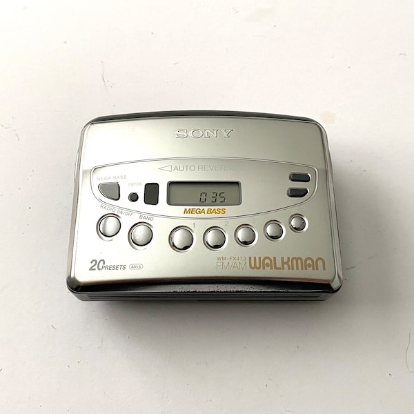 Vintage Retro SONY WM-FX473 Kassettenspieler Walkman (Reparaturen)