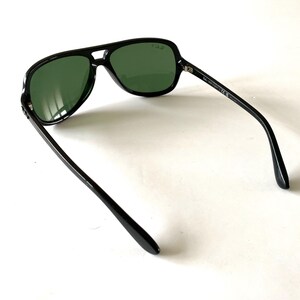 Mens vintage black RAY BAN RB4162 sunglasses glasses specs 59-15-140 image 6