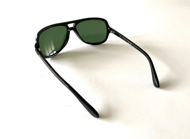 Mens vintage black RAY BAN RB4162 sunglasses glasses specs 59-15-140 image 6