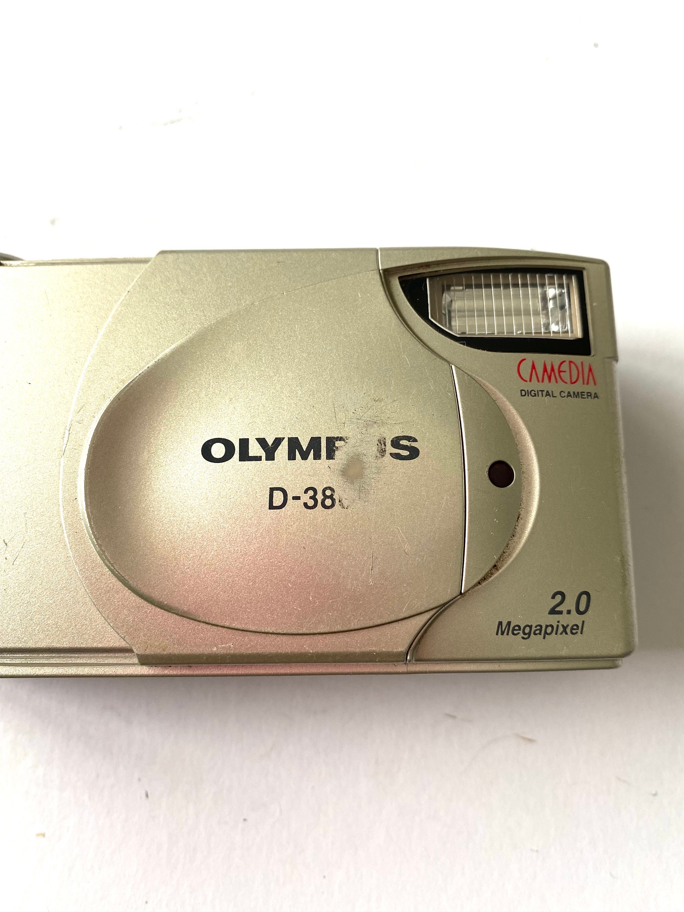 Vintage Retro OLYMPUS D380 2MP Digital Camera Etsy