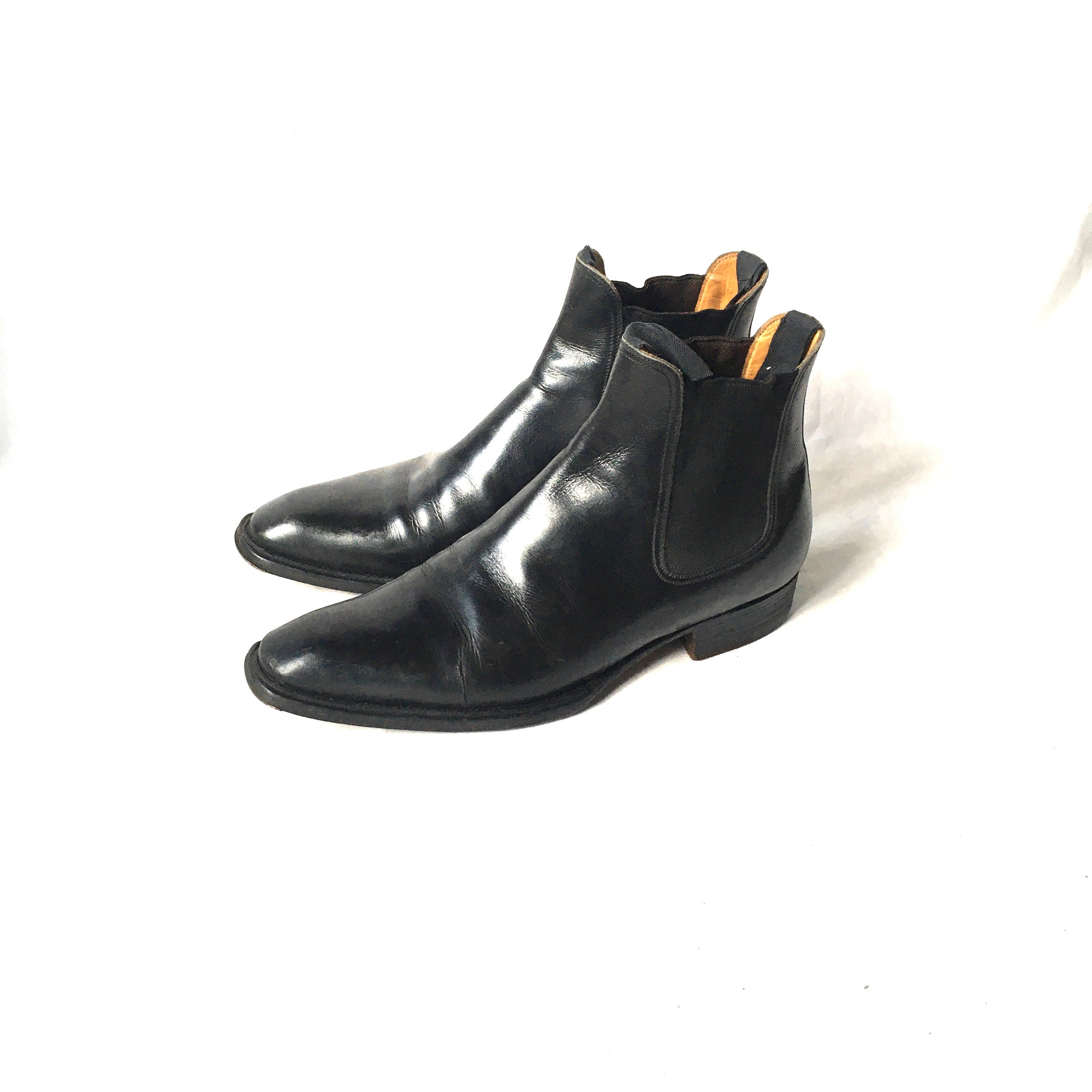 Ambitiøs Rationalisering Gør livet Mens Black JM WESTON Chelsea Boots Shoes Size Uk 7 D - Etsy