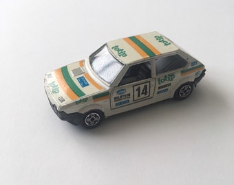 Fiat Uno Burago Modèle 4119 échelle 1/43 - Miniature Italienne Avec Boîte D'origine, état Impeccable