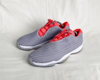 Men's Grey NIKE AIR Jordan Future Low Trainers Shoes Size UK 10