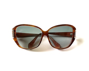 Womens vintage brown pink shimmerY2k retro OLIVER PEOPLES oval sunglasses glasses 60-12-125