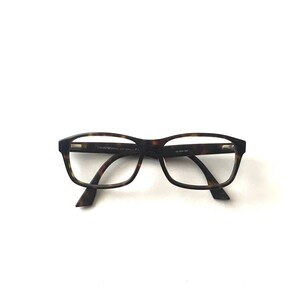 Mens vintage Y2k brown tortoiseshell GIORGIO ARMANI glasses specs frames