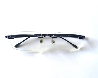 CARRERA CA 7302 Eyeglasses Size 50-19 Silver Rimless Mens  display picture 3