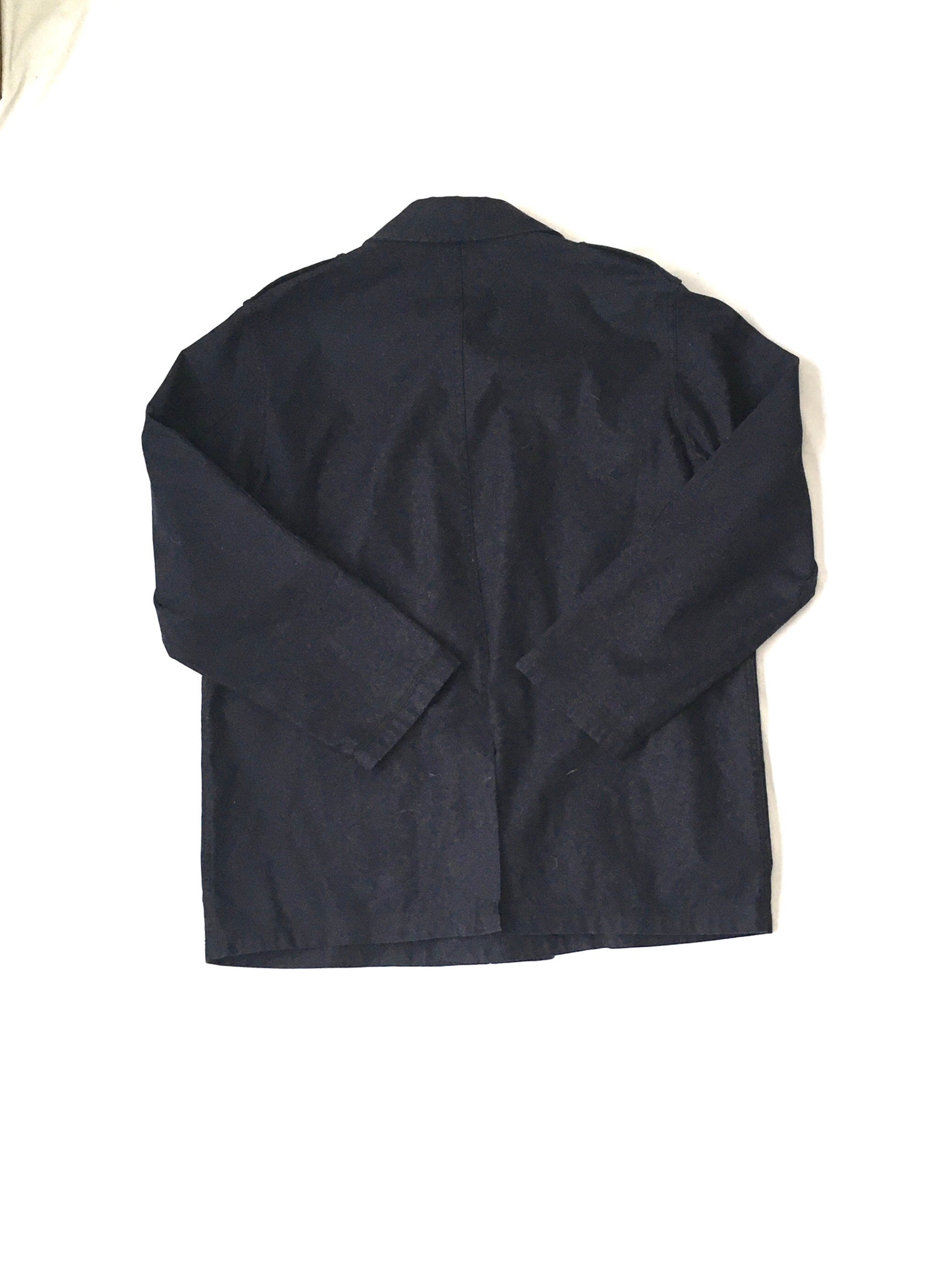 Mens vintage blue TOMMY HILFIGER pea coat navy jacket retro | Etsy