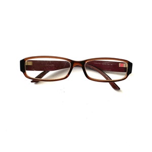 Womens vintage brown purple CHRISTIAN DIOR oval sunglasses specs glasses 53-15-130