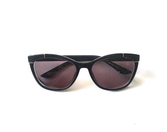 Womens black SPECSAVERS Treviso Sun RX Sunglasses specs eyeglasses glasses size 58-18-140