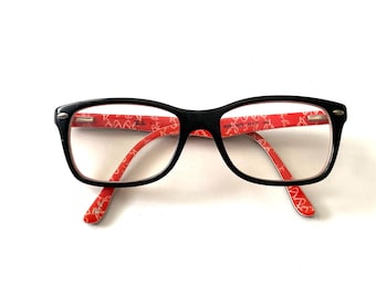 Mens womens black red RAY BAN RB 5228 sunglasses glasses specs size 53-17-140