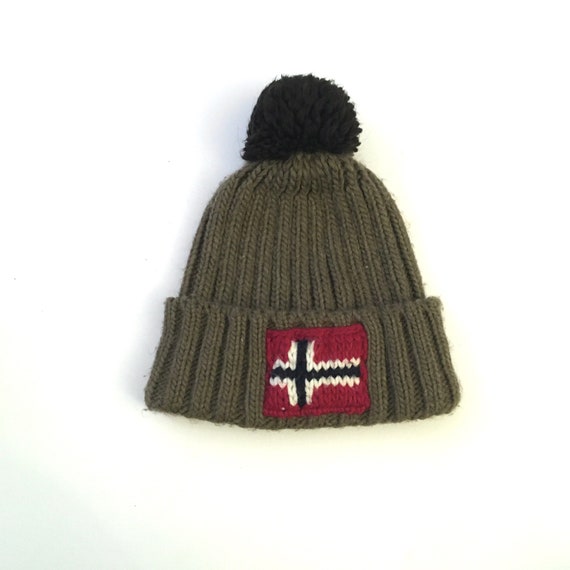 napapijri bobble hat mens